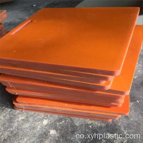 Componente di l'equipaggiu Piastra di Bakelite Nera / Arancione dura